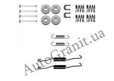Монтаж задних колодок комплект AGAP 1121 на GEELY MK MK RR