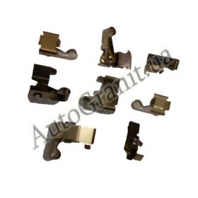 BYDF3 Монтаж задних колодок комплект (пластины) 8 шт. AGAP 1307