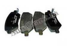 Колодки тормозные передние на LIFAN X60 SS35001