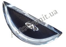 Решетка радиатора в сборе хром на CHERY JAGGI S21-8401100