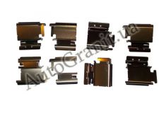 Монтаж передних колодок комплект(пластины) 8 шт. EC7 AGAP 4393 на GEELY EC7/RV7 EMGRAND FR