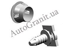 Клипса внутреннего порога к-кт 2 шт на CHERY AMULET A11-5101033/35