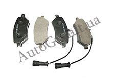 Колодки тормозные передние 2.4 на CHERY TIGGO T11-6GN3501080BA